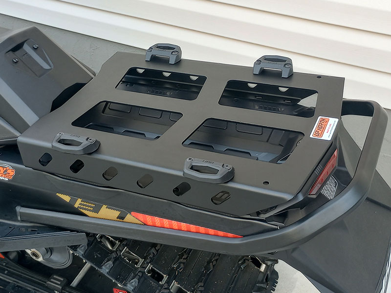 snowmobile accessories, powersport vehicle accessories, cargo rack